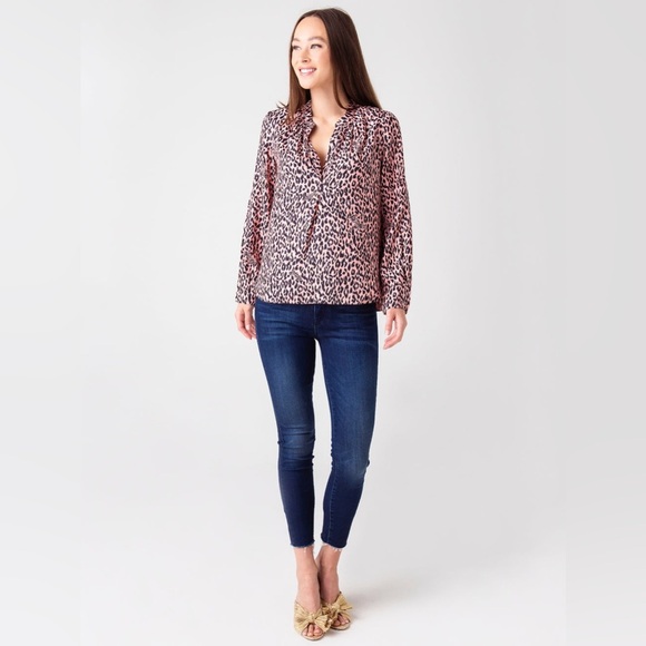 New! MOTHER High Waisted Ankle Fray Jeans in Enchanted 👖size 29 - Picture 6 of 14